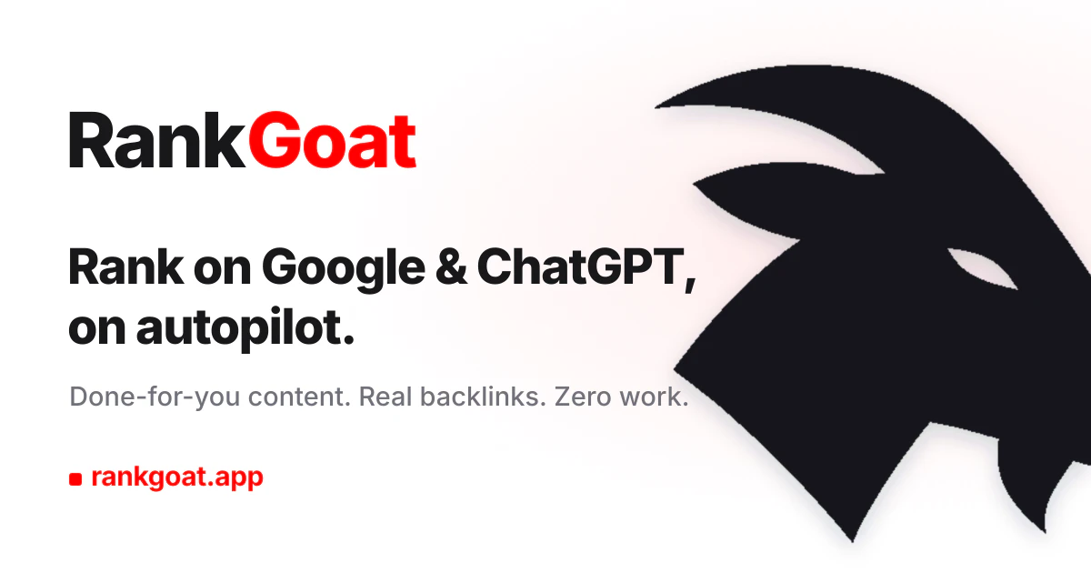 RankGoat 截图