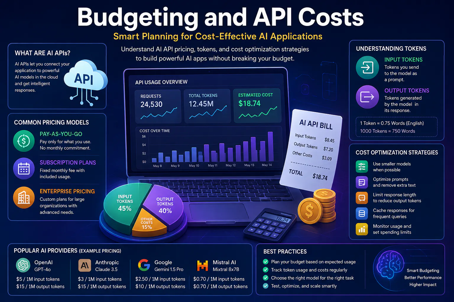 Budgeting and API Costs Explained (2026) gallery image