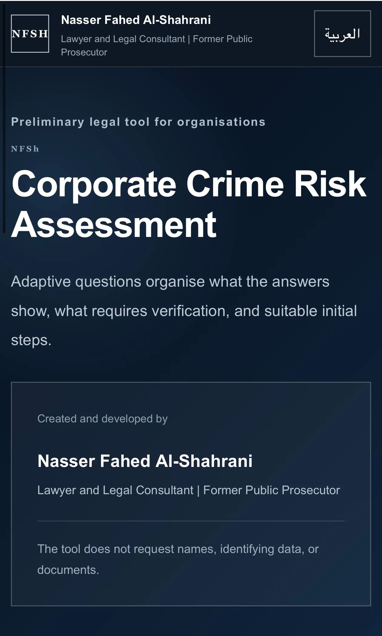 NFSh Corporate Crime Risk Response gallery image