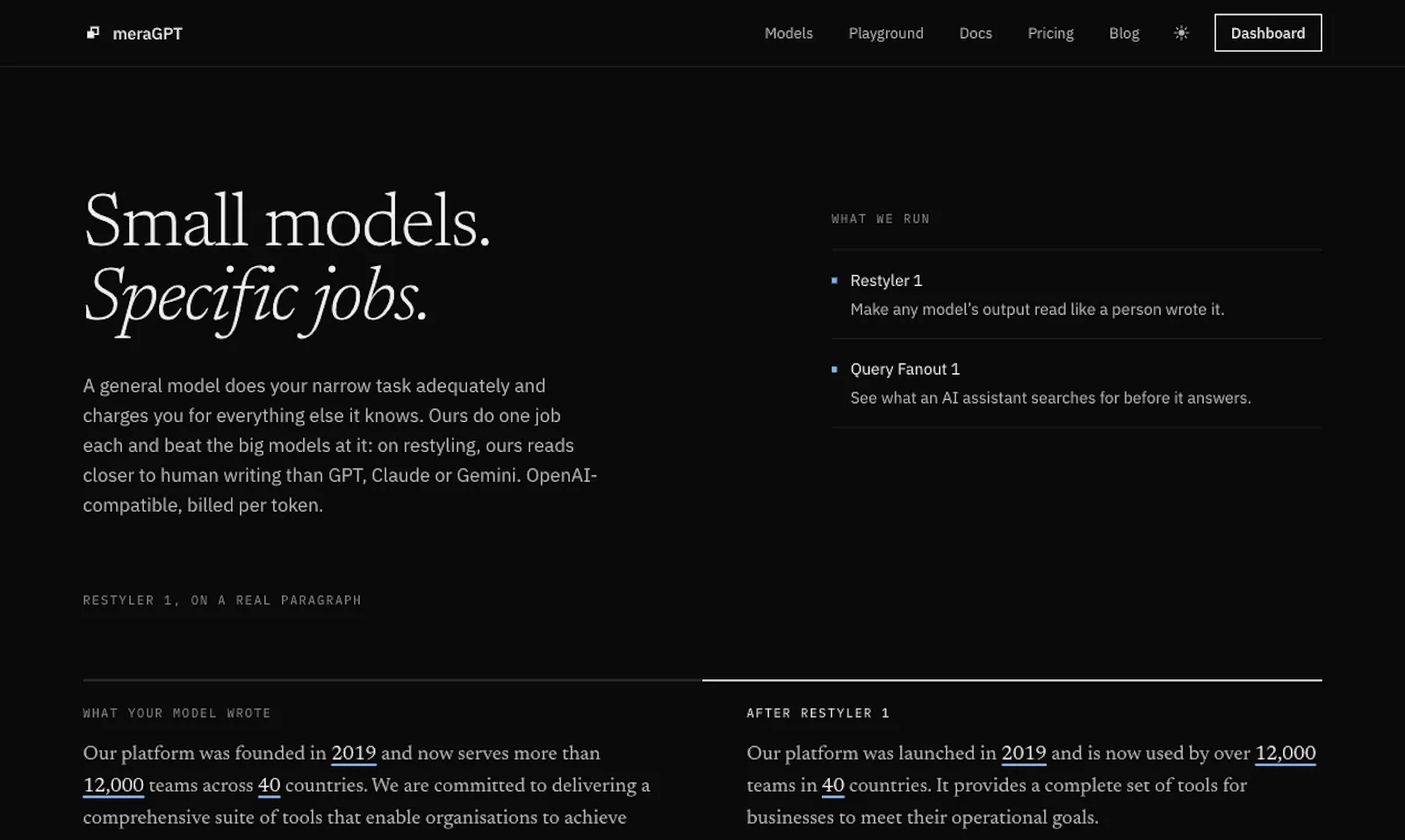 meraGPT screenshot 4