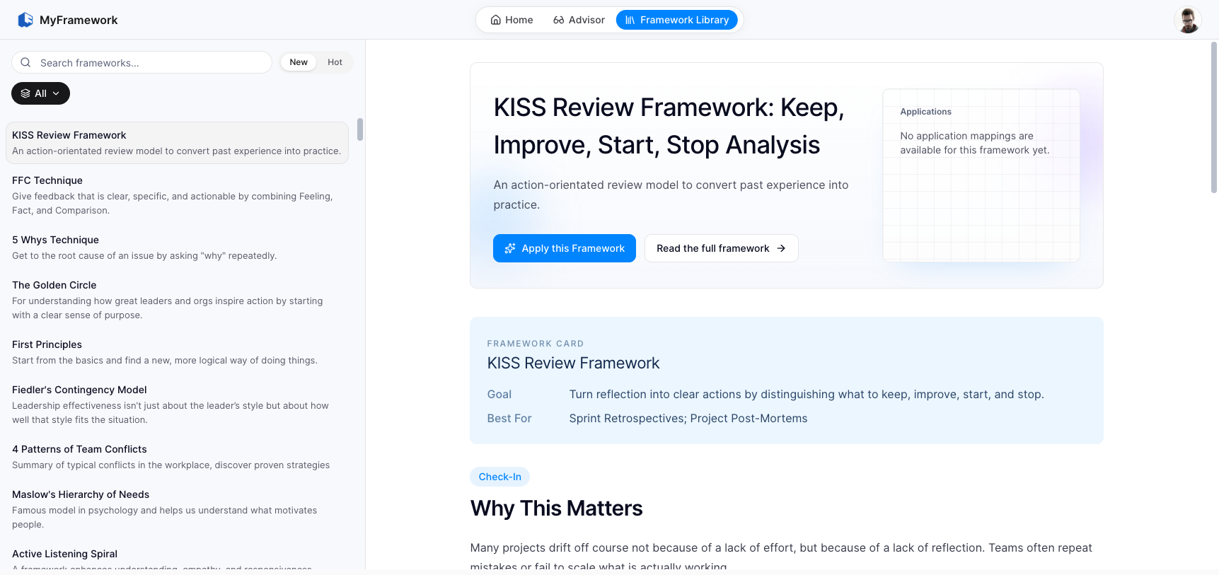 MyFramework gallery image