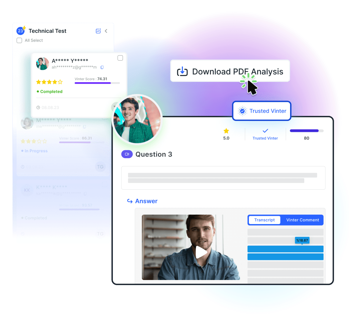 Vinter AI Recruitment Platform gallery image