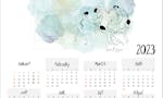 Free 2023 Matisse Calendar image