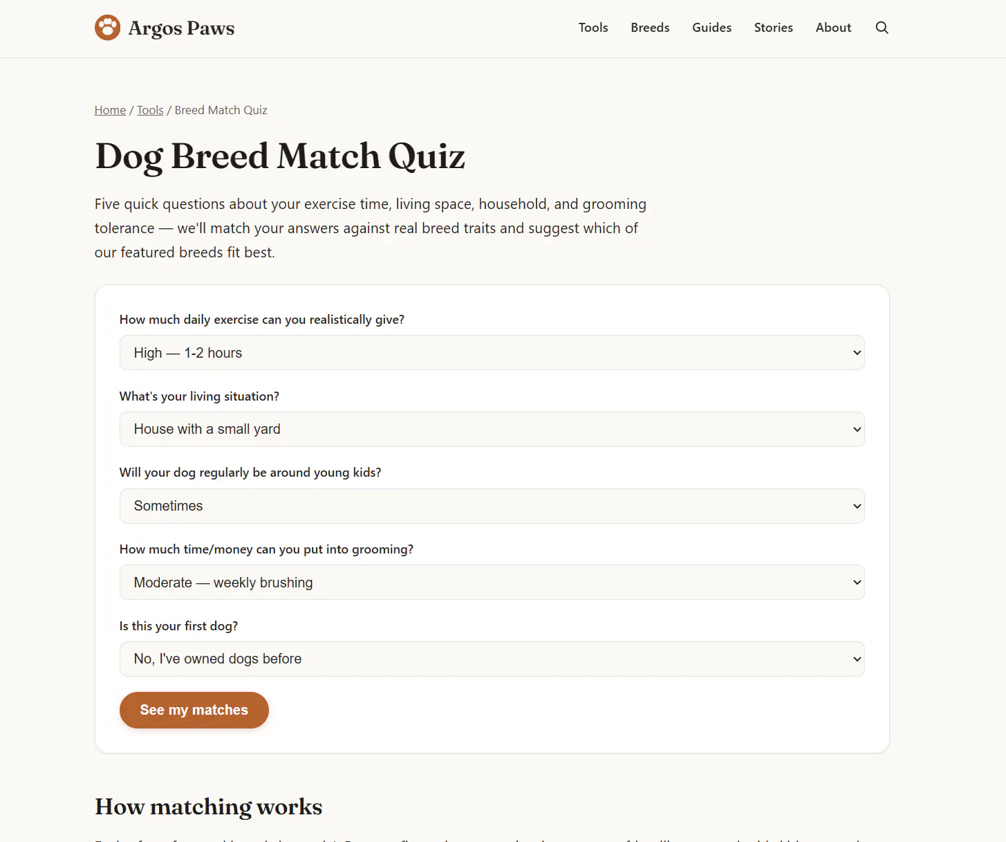 Argos Paws gallery image