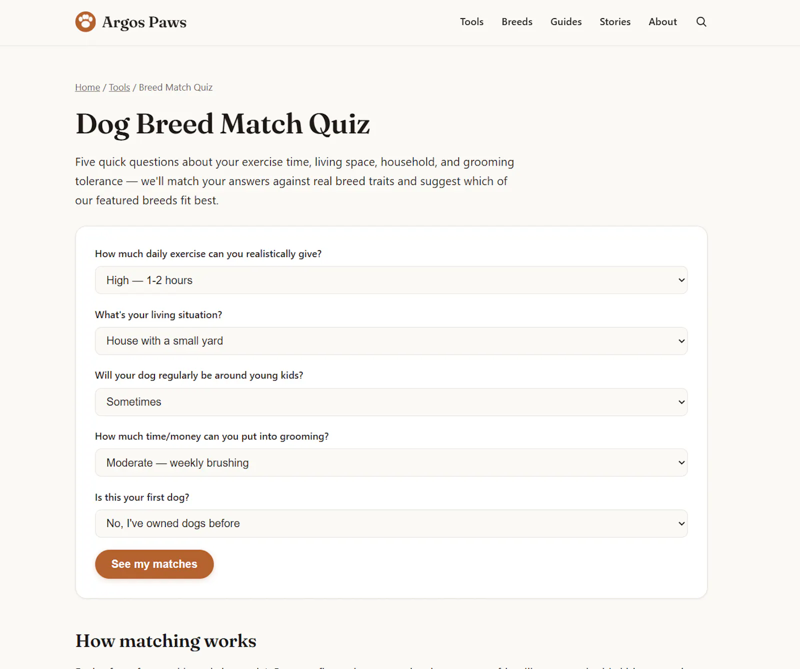 Argos Paws screenshot 3