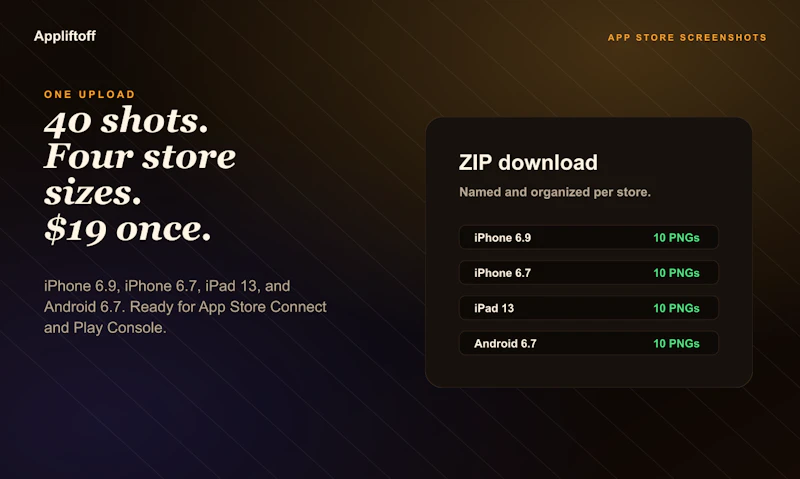 Appliftoff screenshot 4