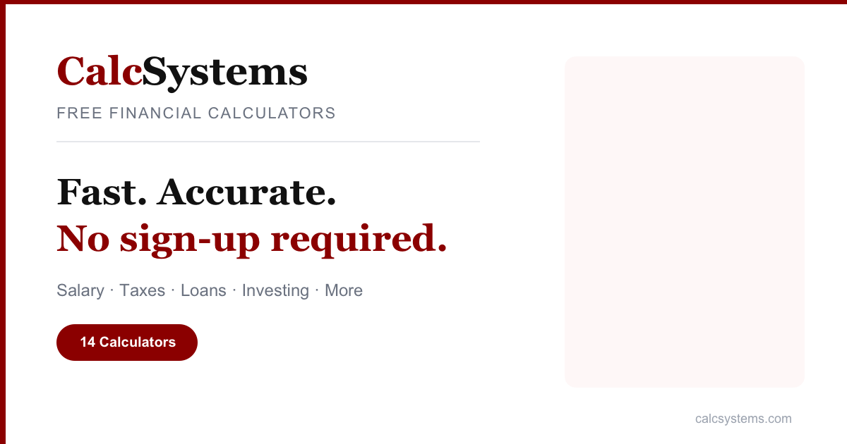 CalcSystems gallery image