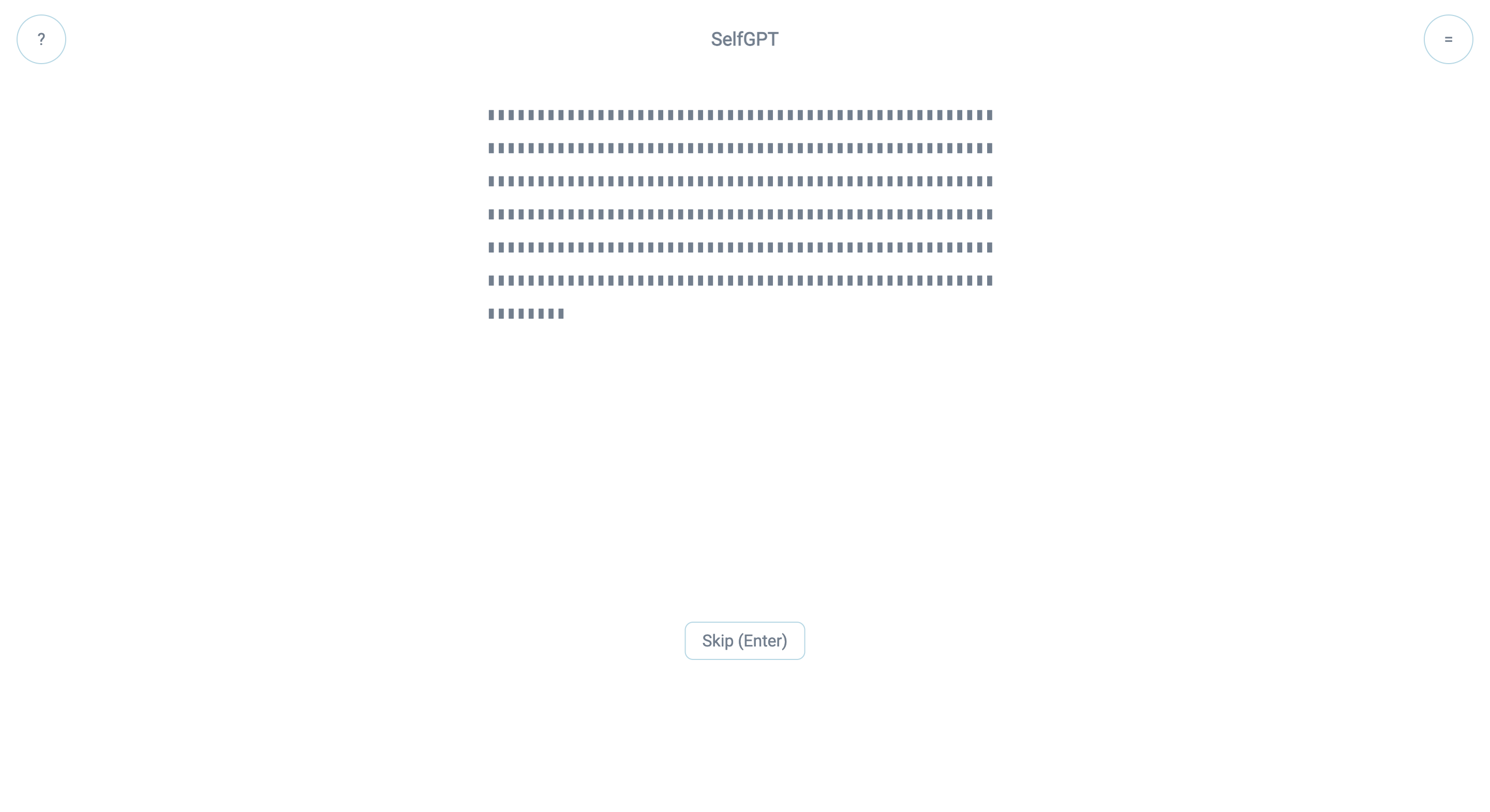 SelfGPT gallery image