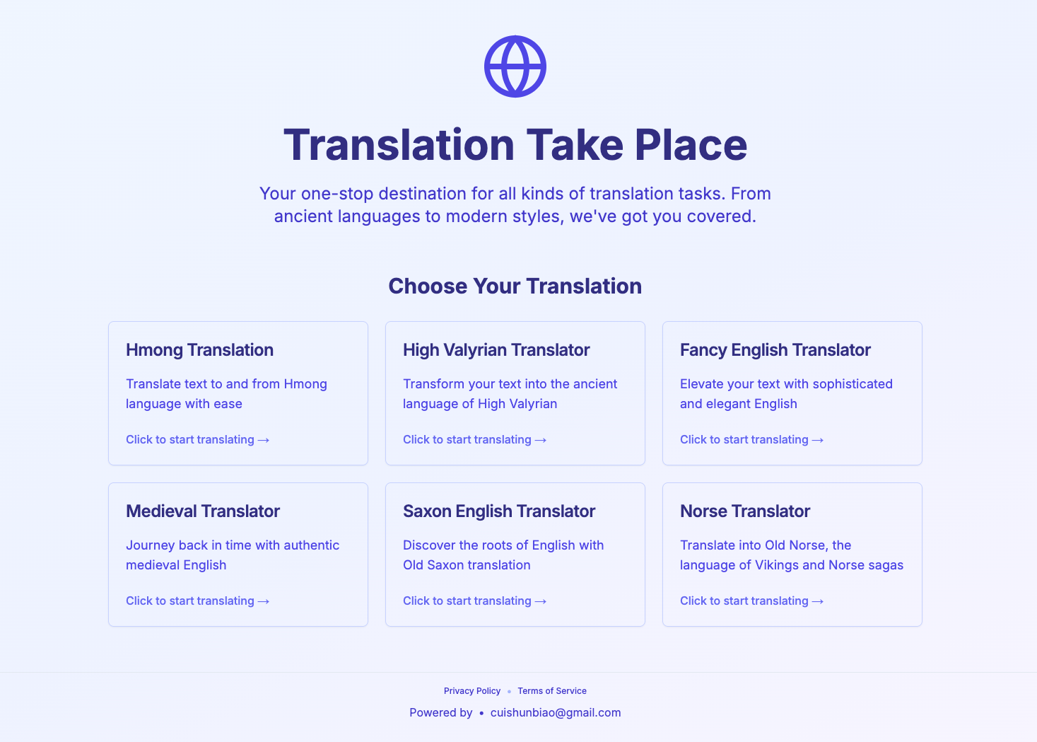 Translation Take Place gallery image