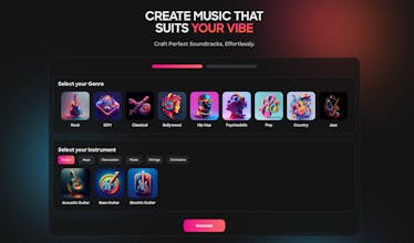 AI駆動の音楽ウィザード - 当社の革新的なAI音楽作成ツールで創造性を解放しましょう。YouTubeやTikTokなどのクリエイターに最適です。