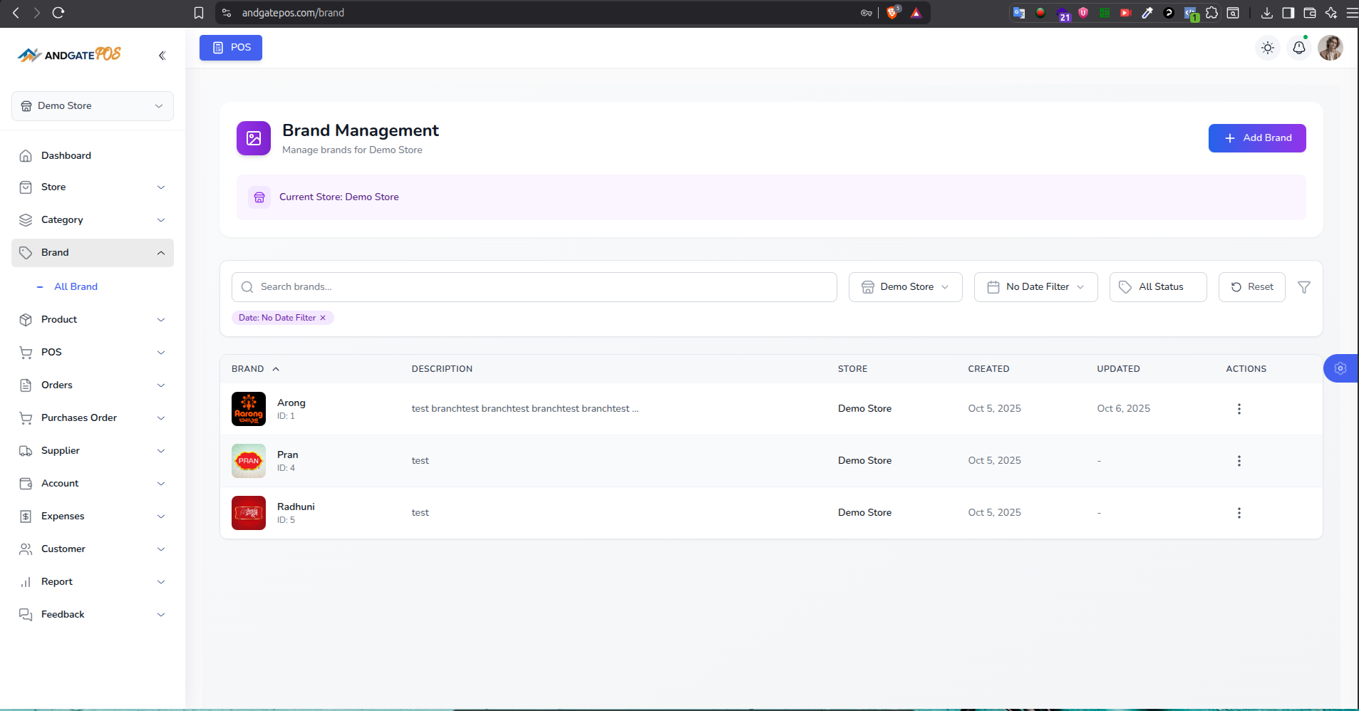 AndgatePOS System gallery image