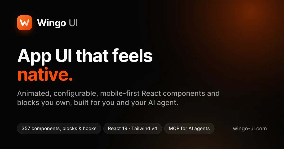 Wingo UI gallery image