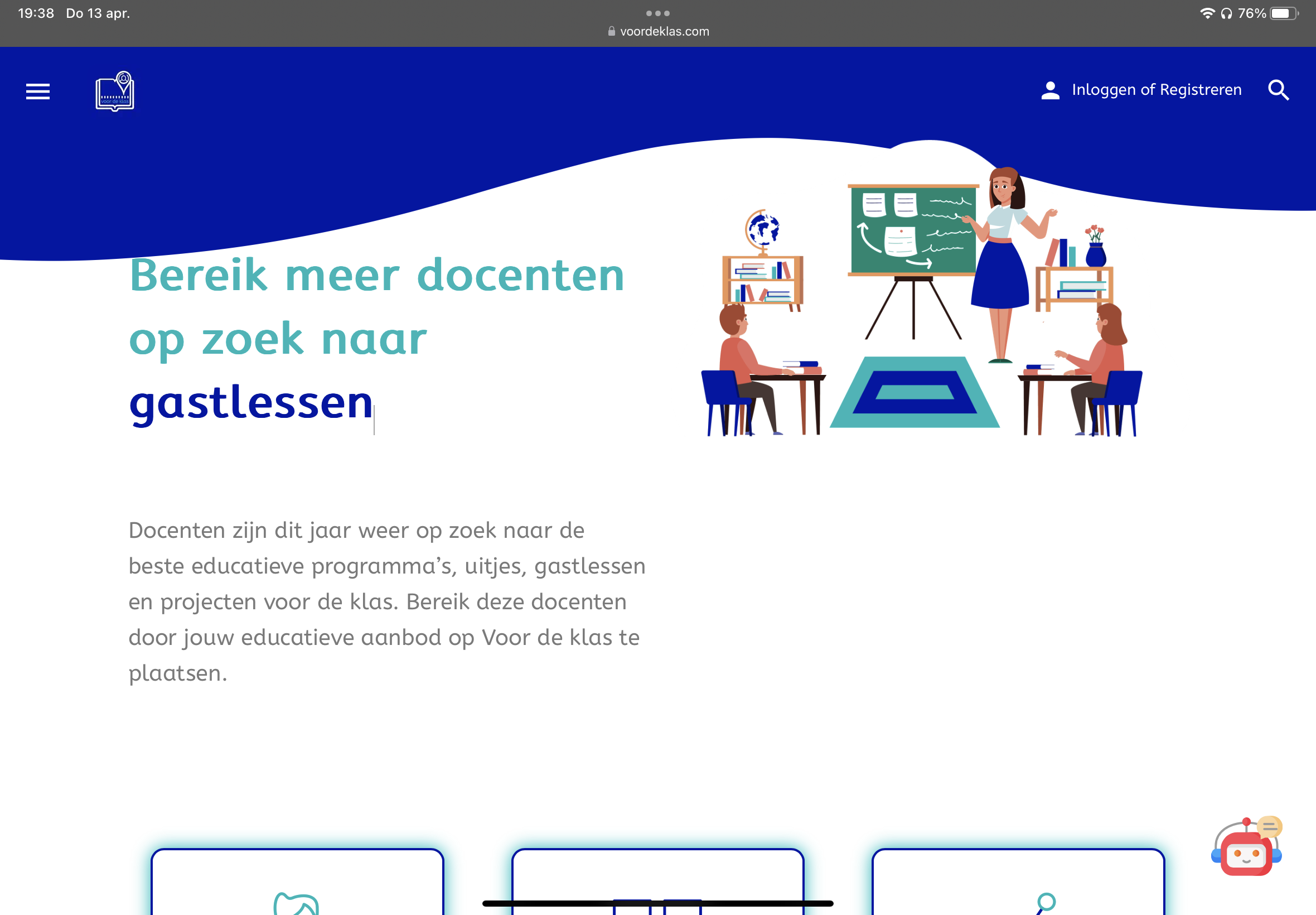 Voor de klas gallery image