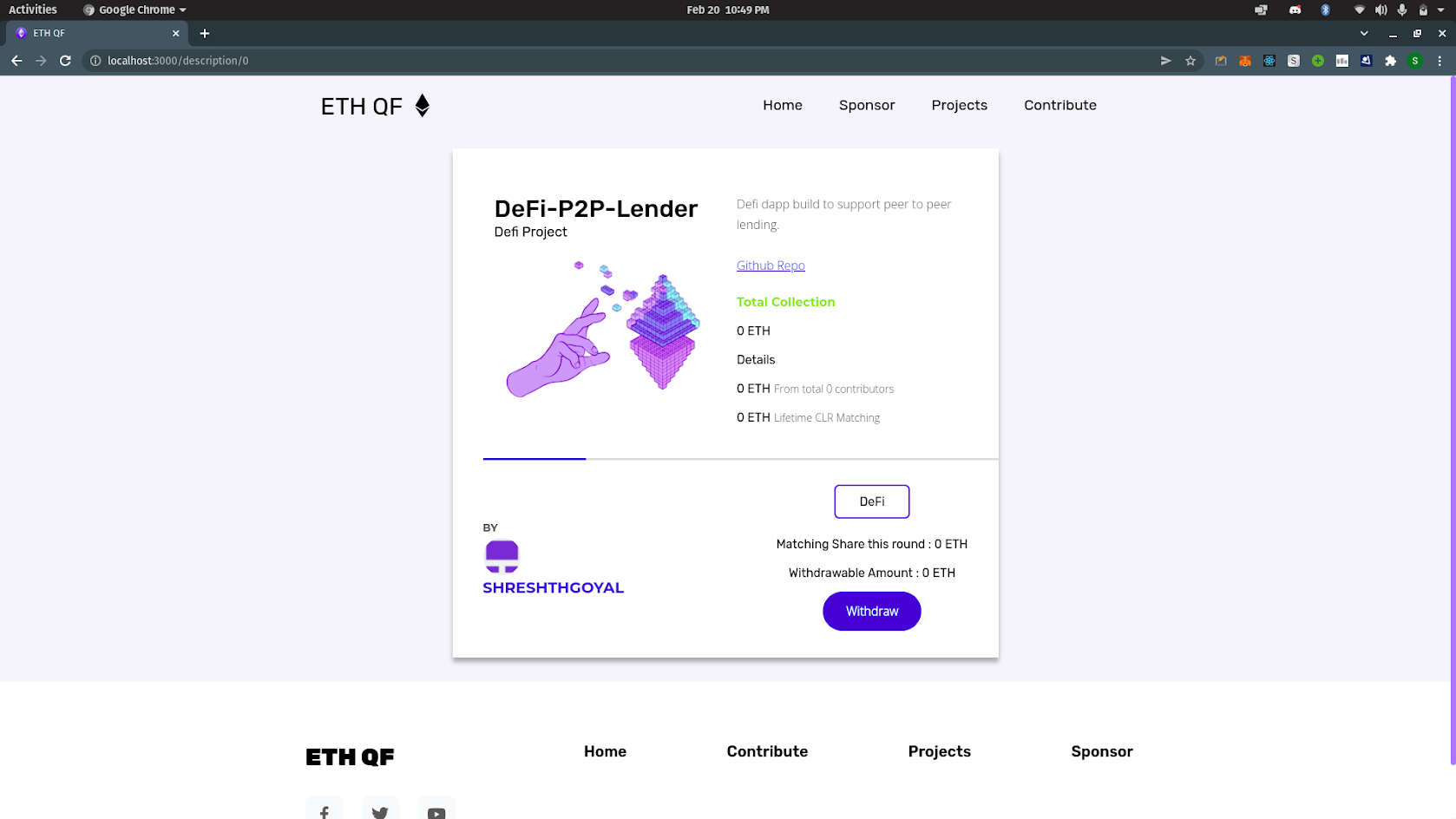 وسائط ethqf - منصة التمويل الجماعي الديمقراطية اللامركزية 5