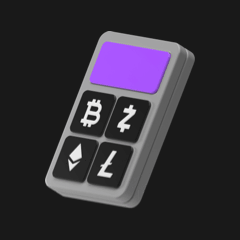 Crypto 3D Icons