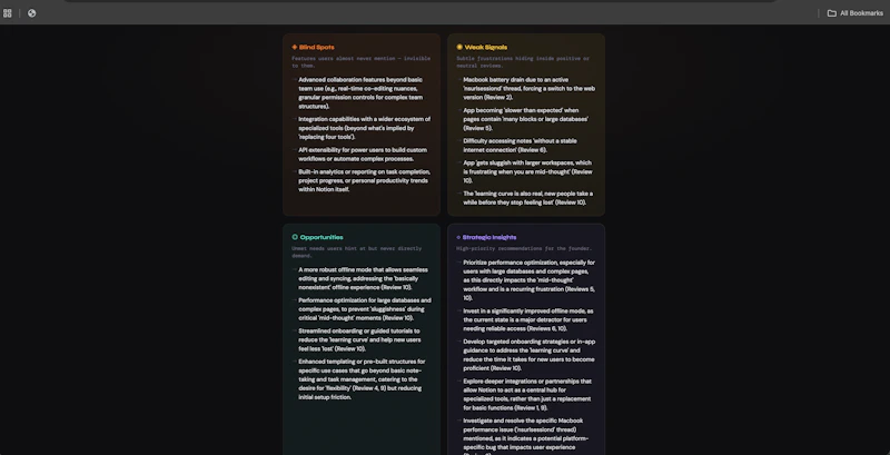 GapSight: What Reviews Don’t Say screenshot 3