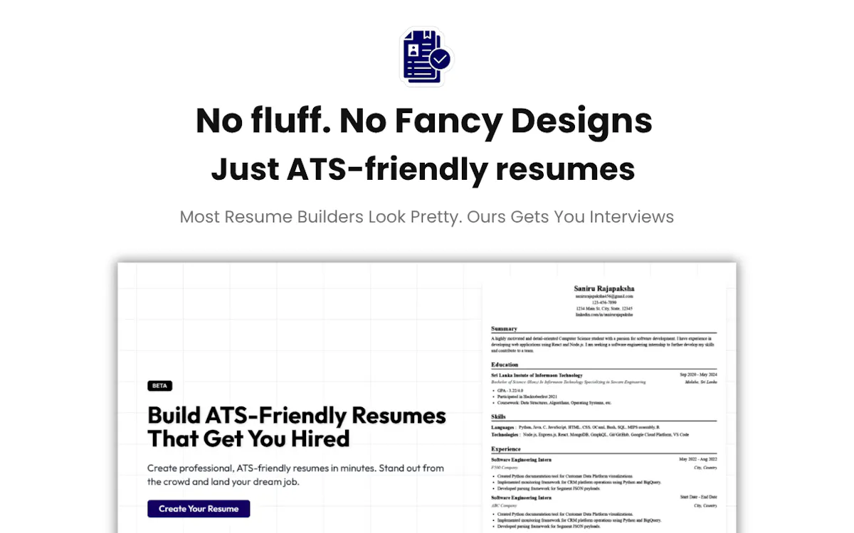 ATSResumeGenerator