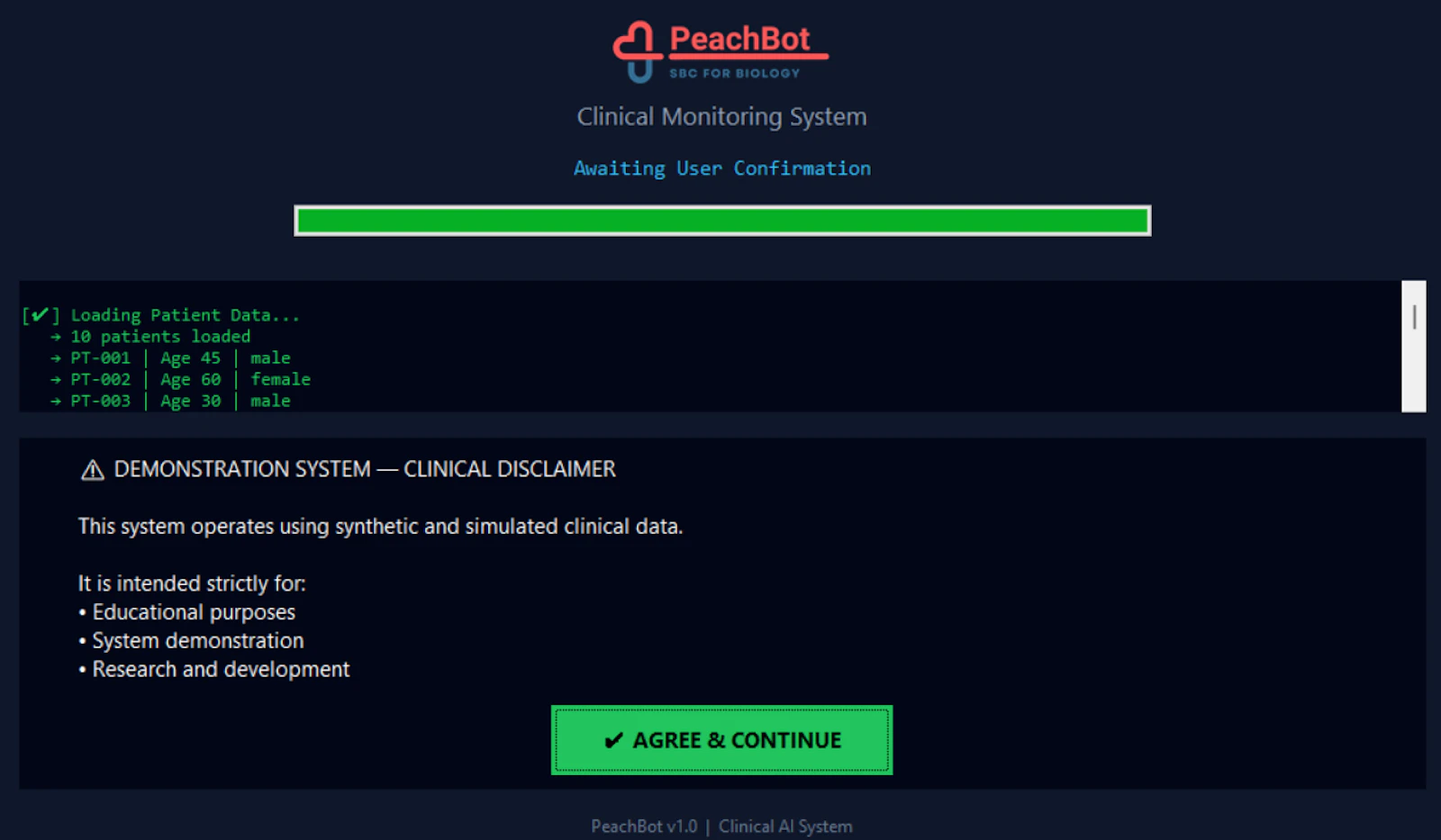 PeachBot Med screenshot 2