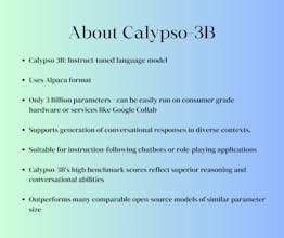 Calypso-3B gallery image
