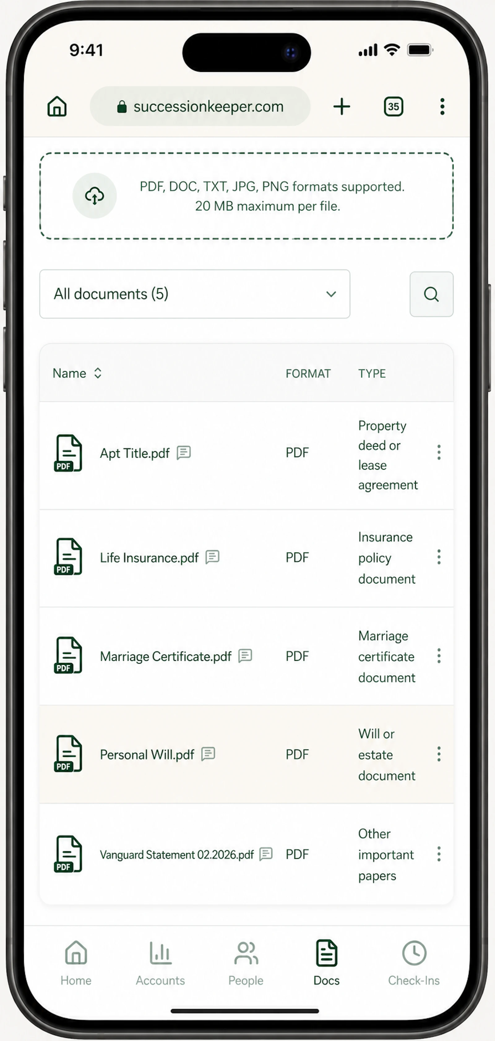 SuccessionKeeper screenshot 6
