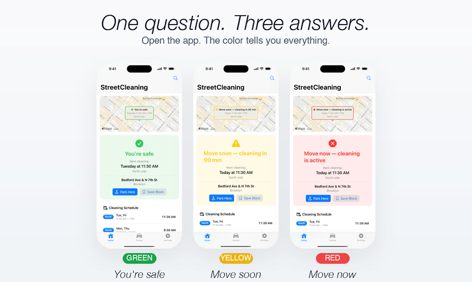 NYC Street Cleaning screenshot 4
