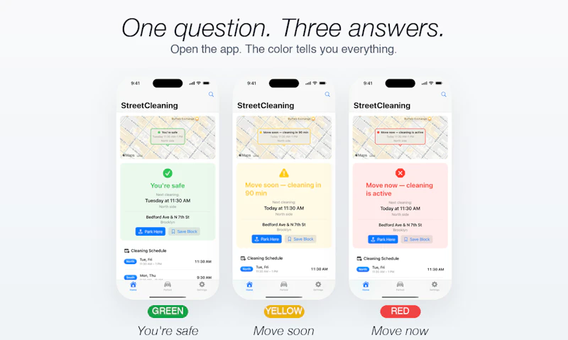 NYC Street Cleaning screenshot 4