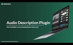 Audio Description Plugin media 1