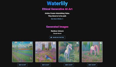 Waterlily.ai gallery image