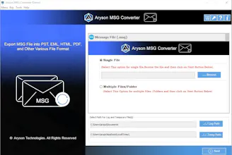 MSG Converter Tool gallery image