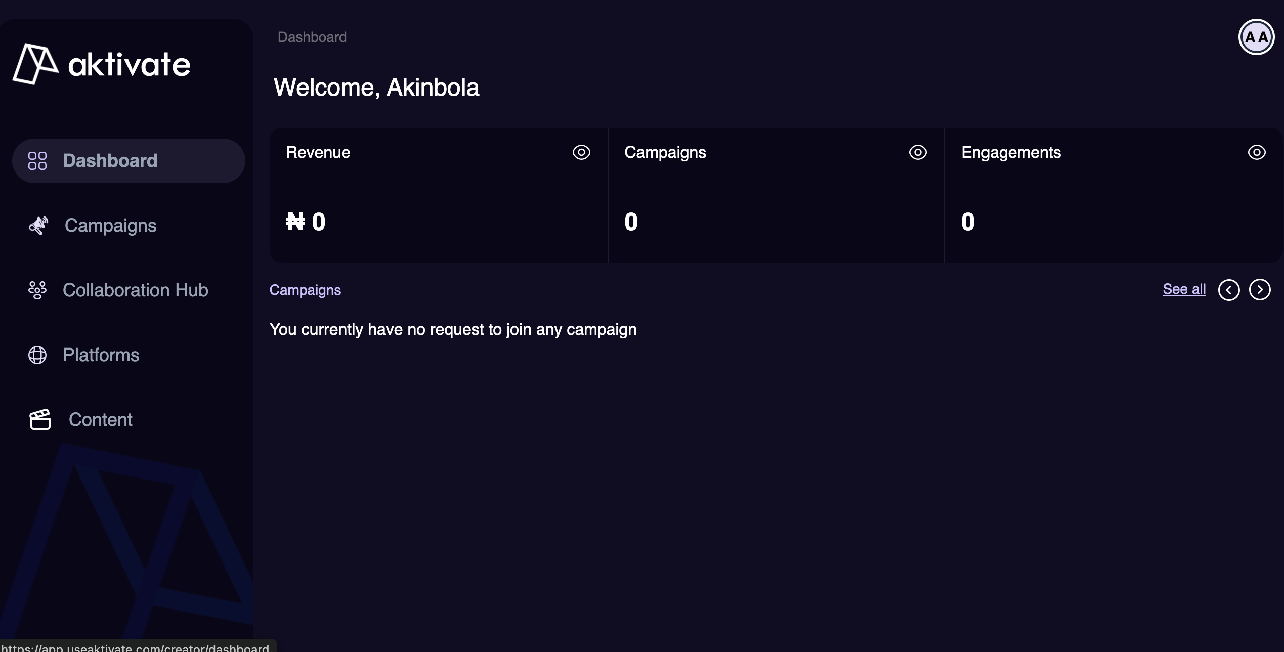 aktivate - Screenshot 2 showing product features and functionality