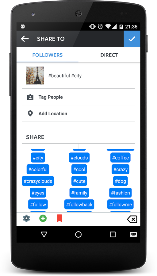 TaTag! Hashtag Keyboard gallery image