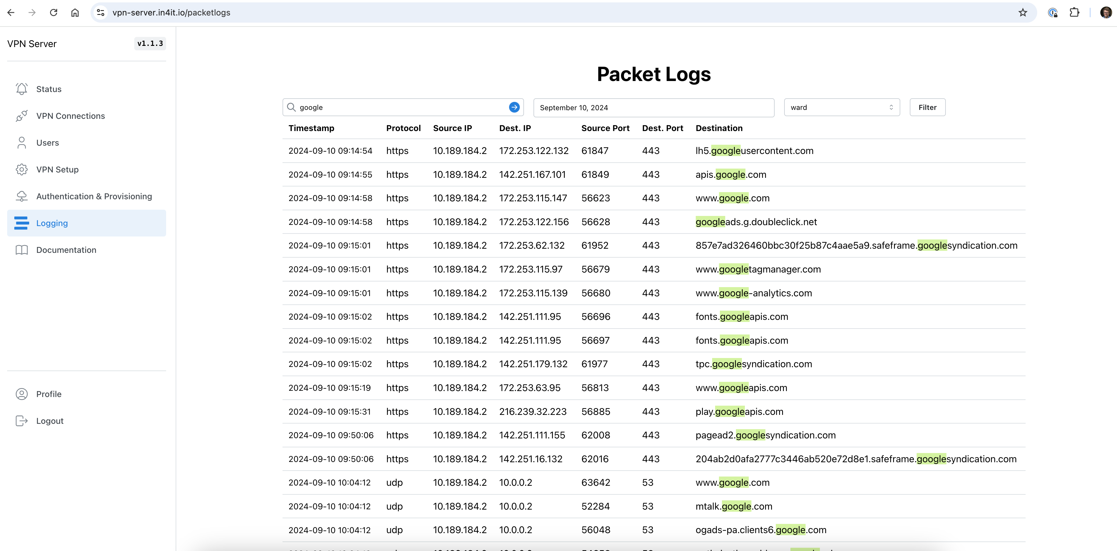 Server VPN media 6