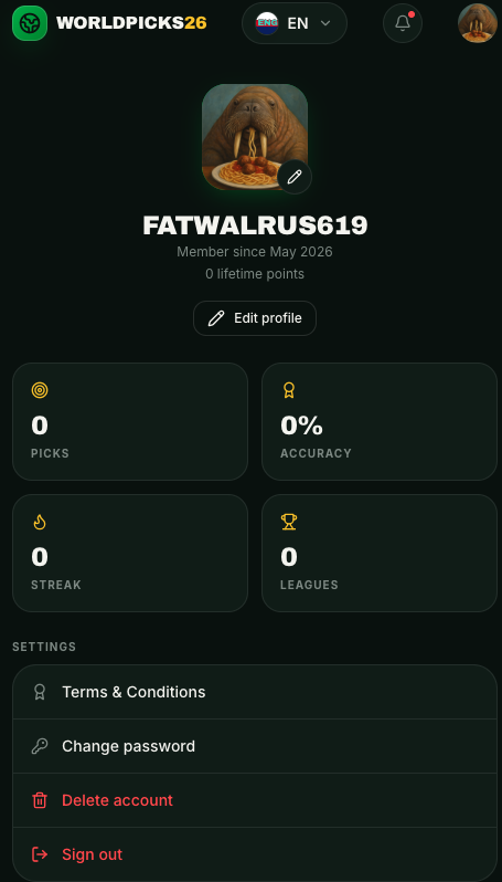 WorldPicks2026 - 2026 World Cup Pick'em  gallery image