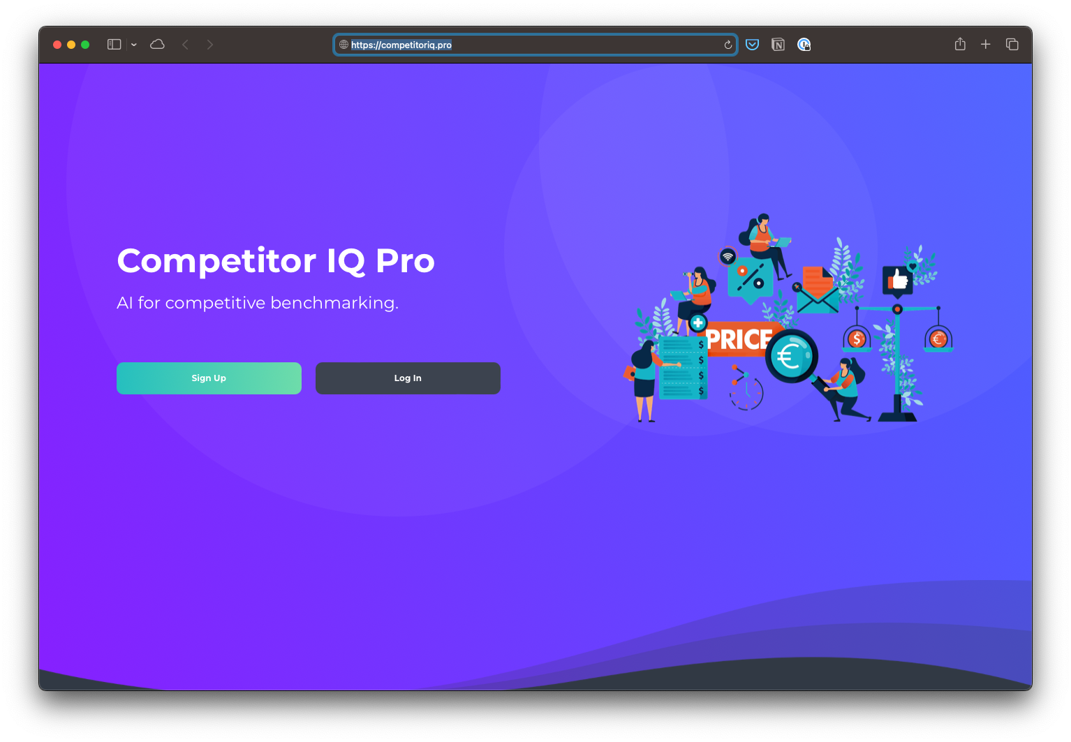 경쟁사 IQ Pro - 경쟁력있는 제품 벤치마킹을위한 AI 미디어 3