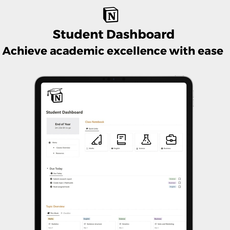Student Dashbaord