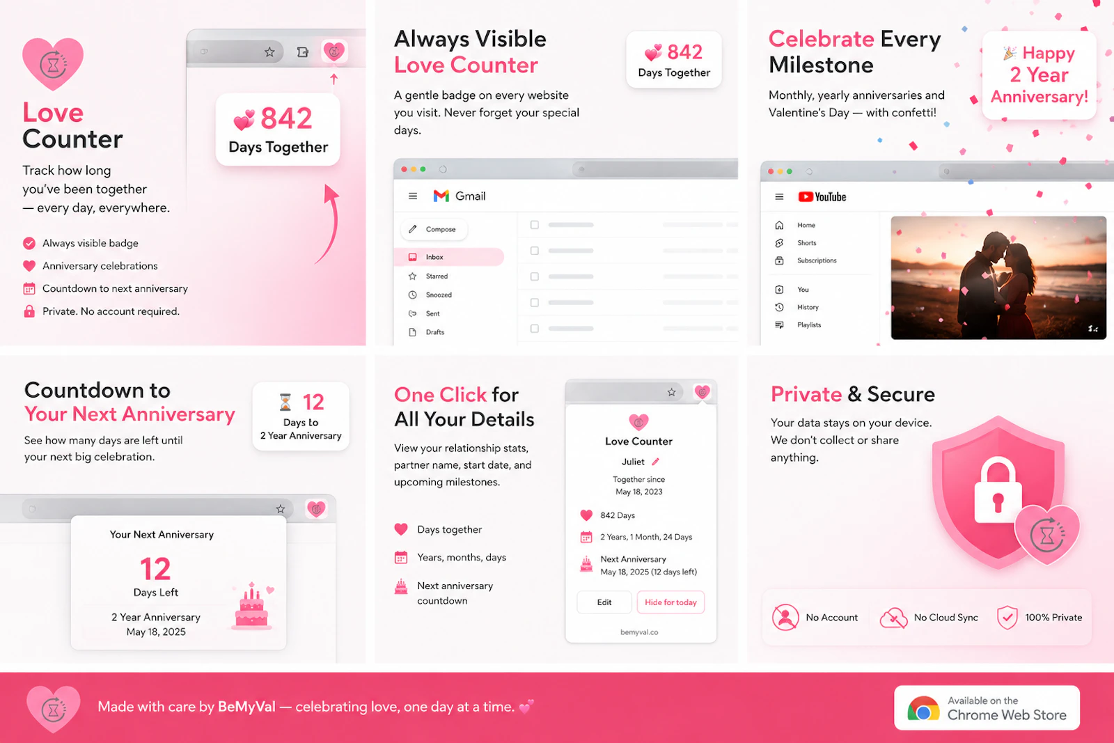 Love Counter & Anniversary Reminder screenshot 3
