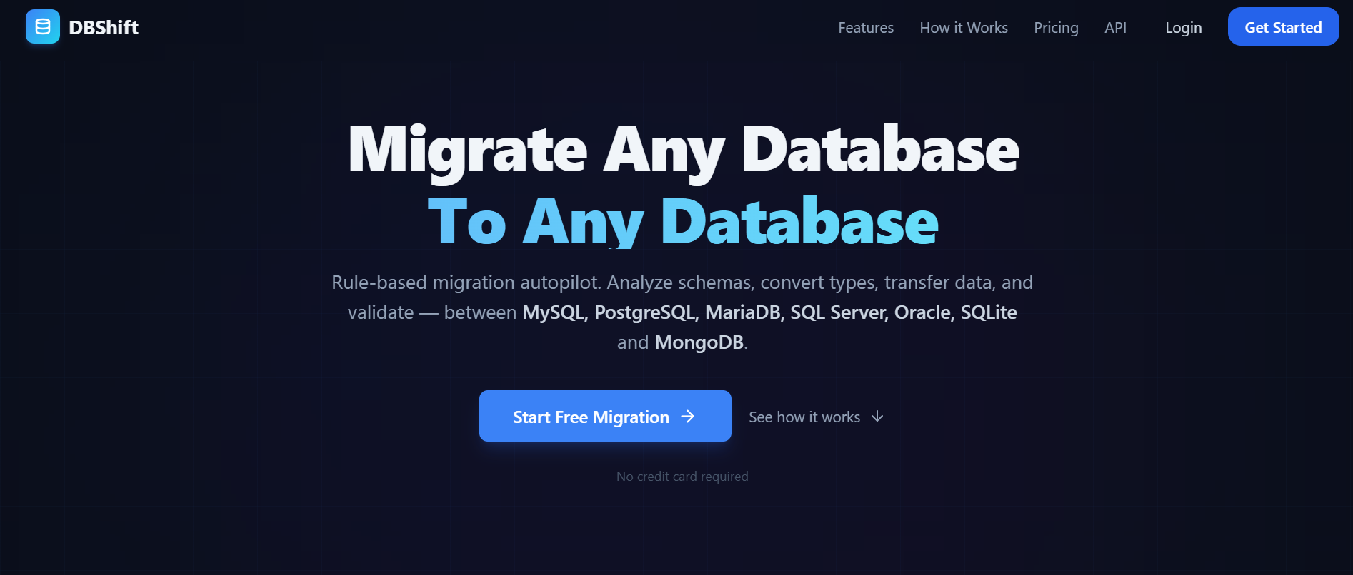 DBShift — Database Migration  gallery image
