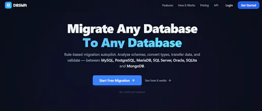 DBShift — Database Migration gallery image