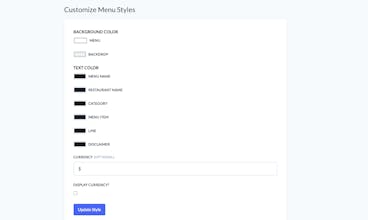 Scan Menu gallery image