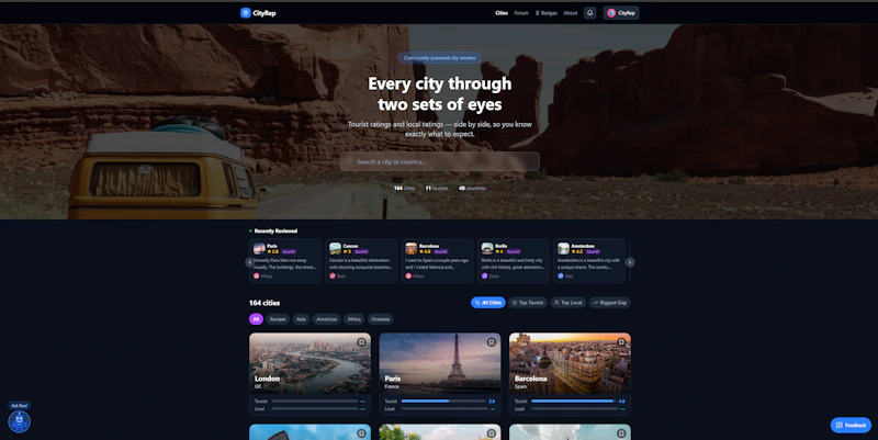 CityRep screenshot 1