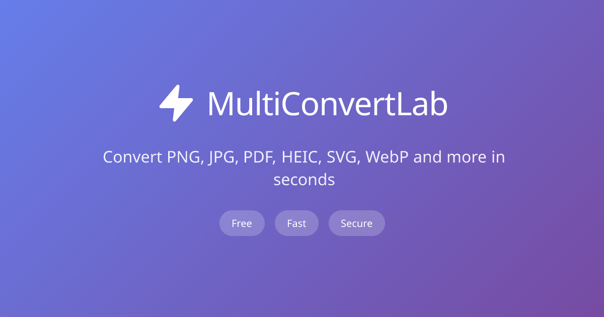 MultiConvertLab gallery image