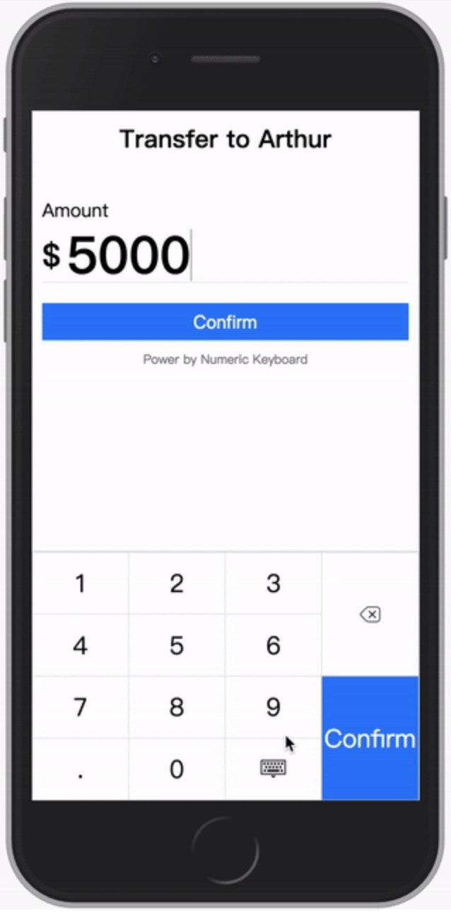 Numeric Keyboard gallery image