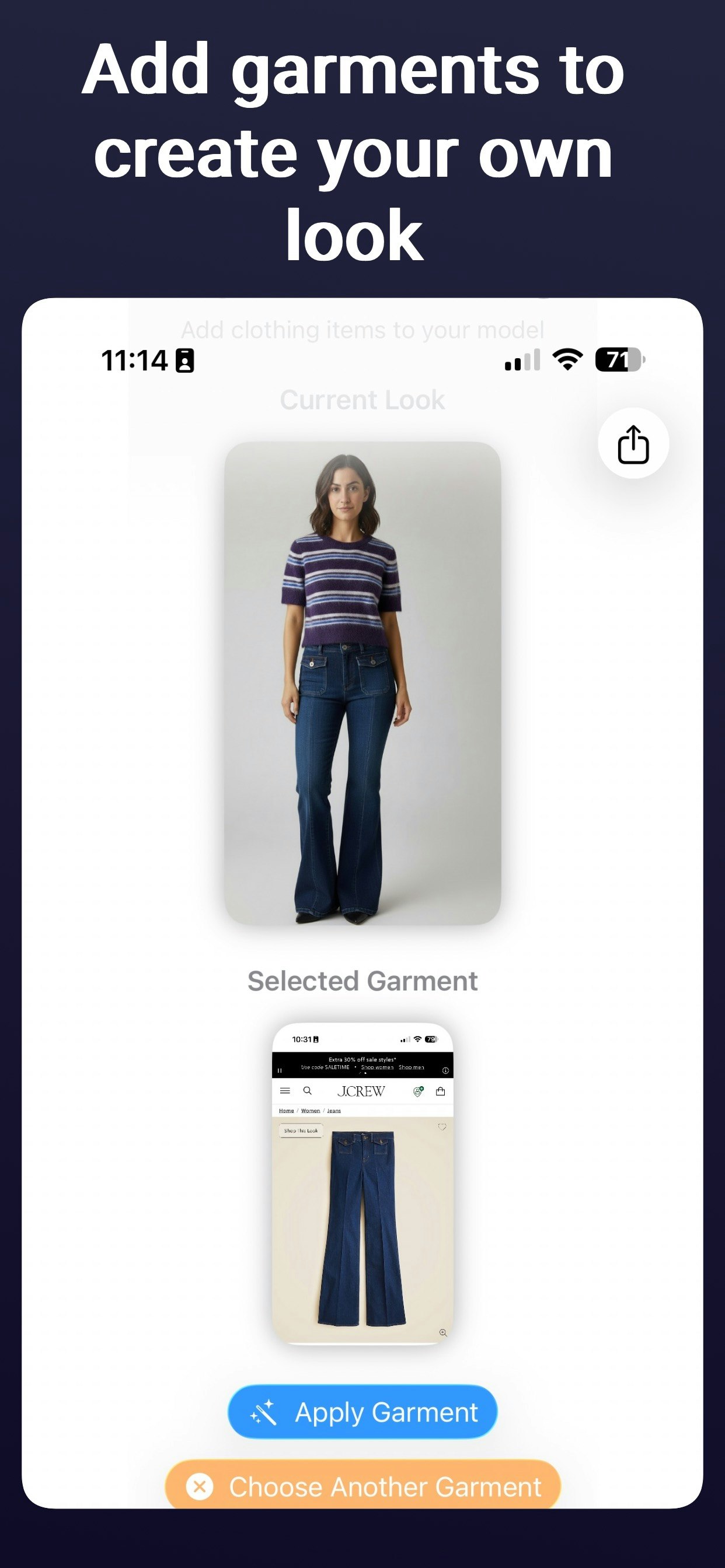 Média Tryon - Échanger des tenues et des vêtements 7