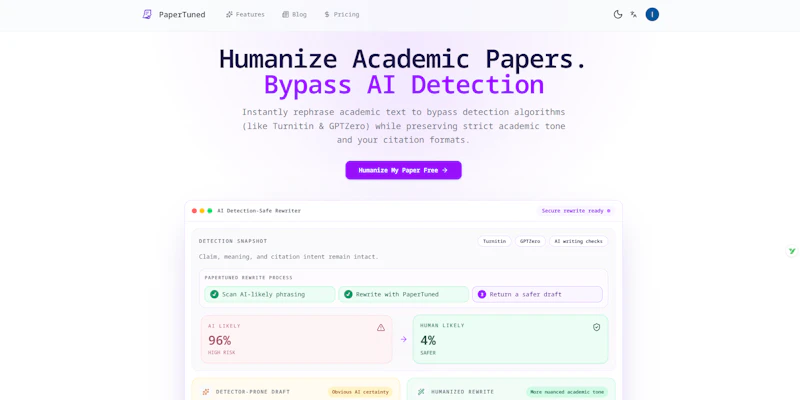 Papertuned screenshot 1