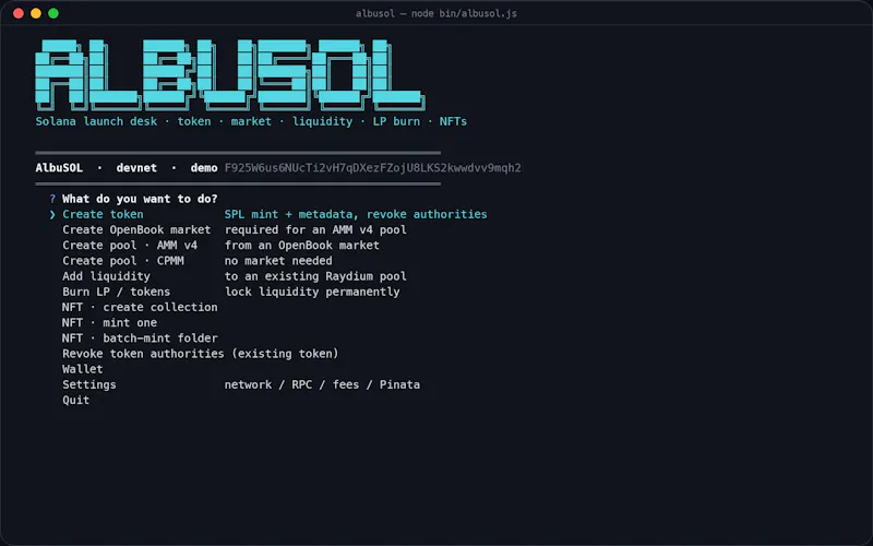 AlbuSOL screenshot 2