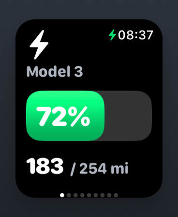 Media Evie - untuk Tesla anda - Kawalan dan statistik 6