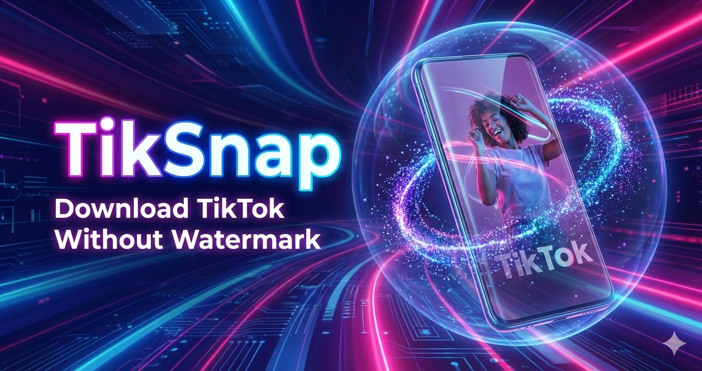 TikSnap - Main product screenshot demonstrating key features and user interface