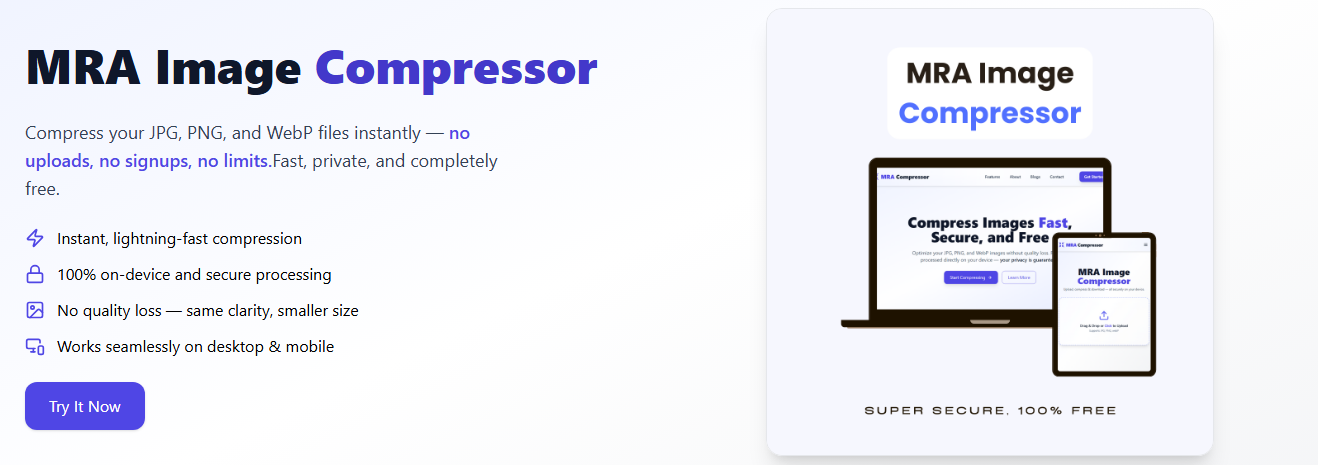 MRA Image Compressor  gallery image