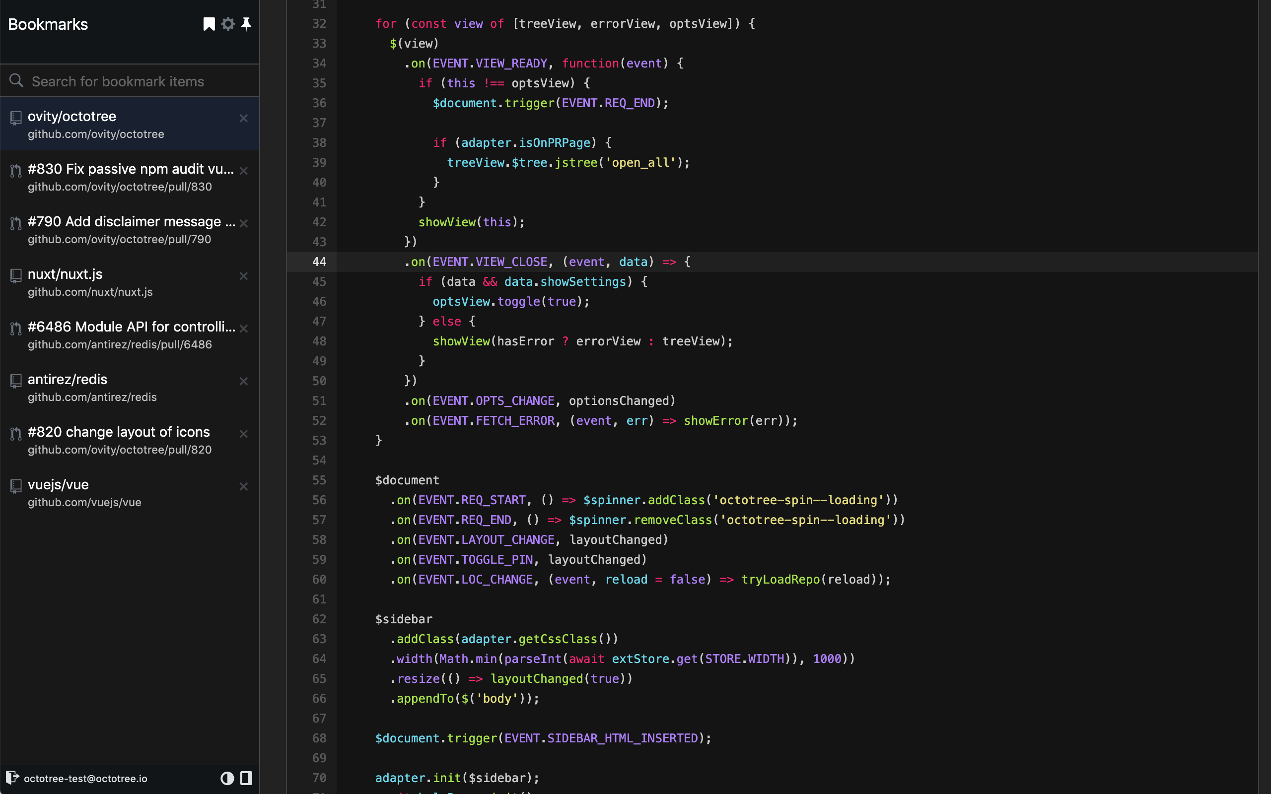 Octotree gallery image
