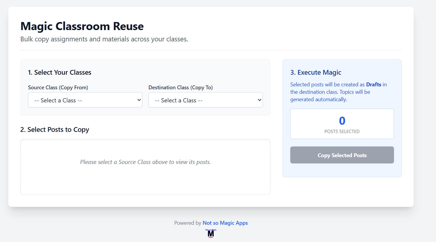 Magic Classroom Reuse gallery image